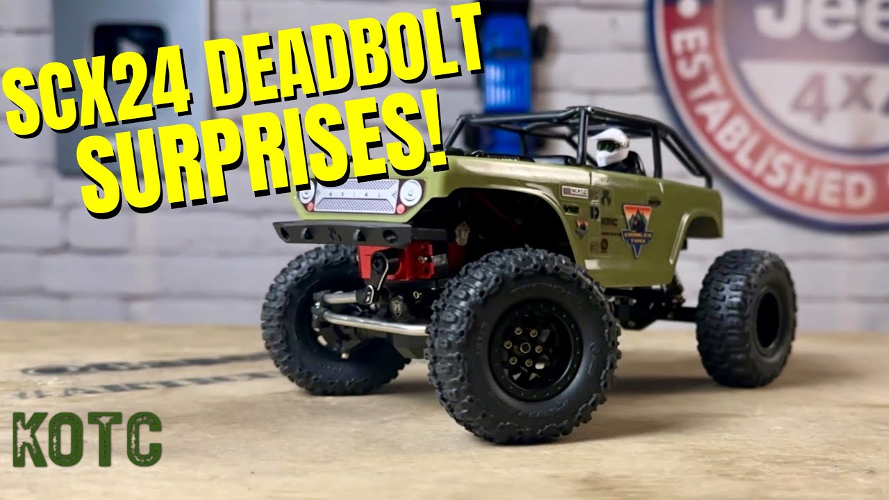 King Of The Course Episode 40: Kade&rsquo;s SCX24 Deadbolt Surprised Me!