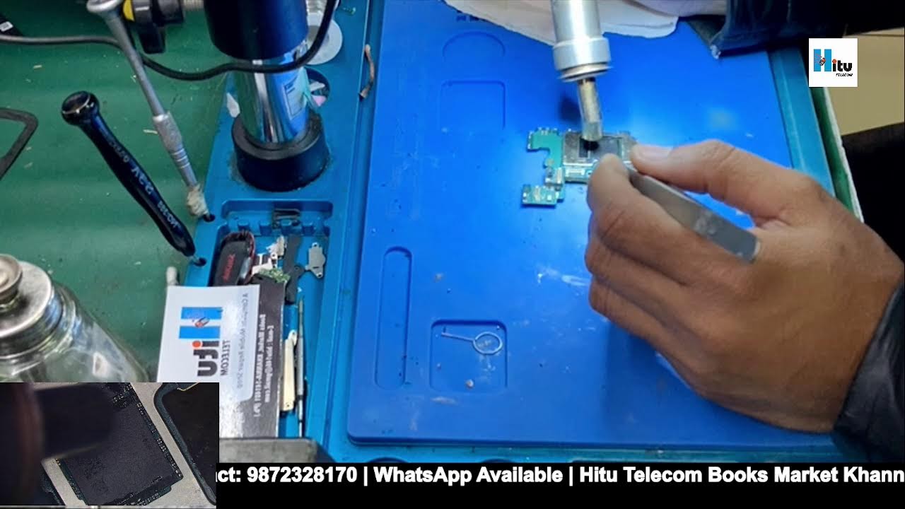 Samsung Double dacker CPU Reballing Part - 2