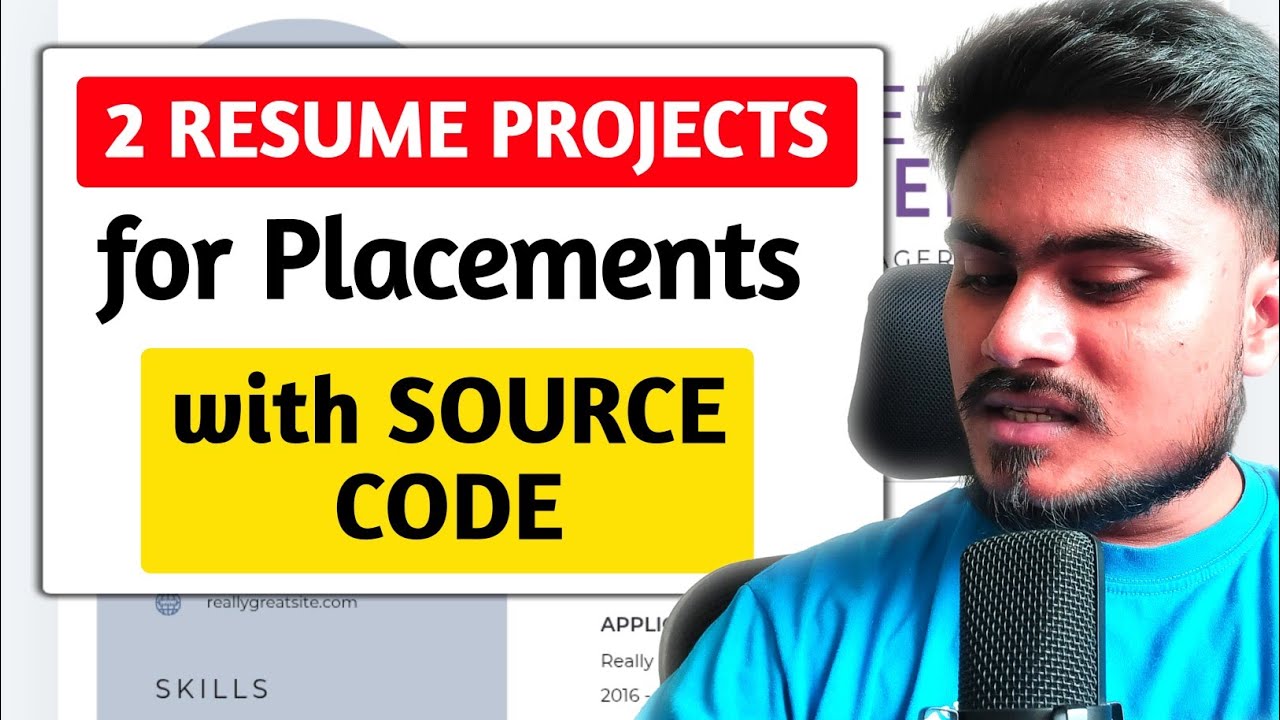 🔥Top 2 Resume Projects for Placements | CSE Projects | Bast Machine Learning Project ideas 2026 