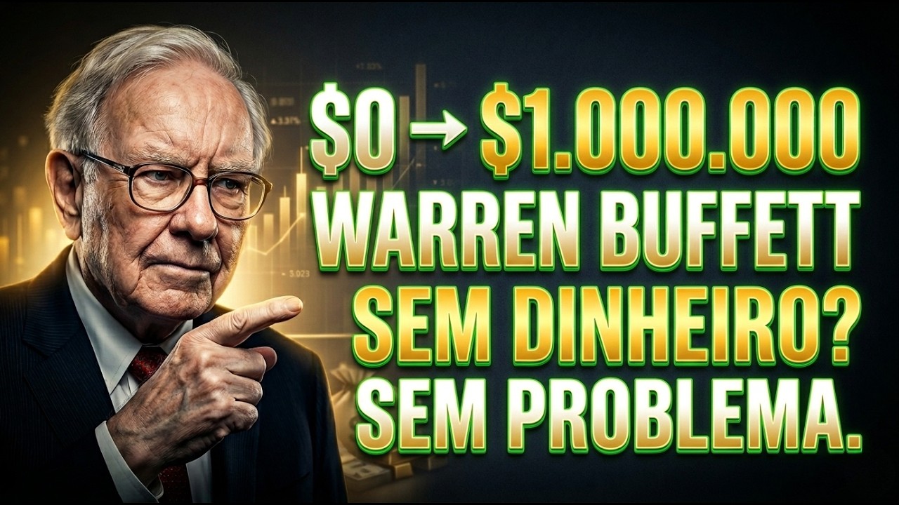 Warren Buffett: Se você começasse com $0 hoje, siga este sistema exato