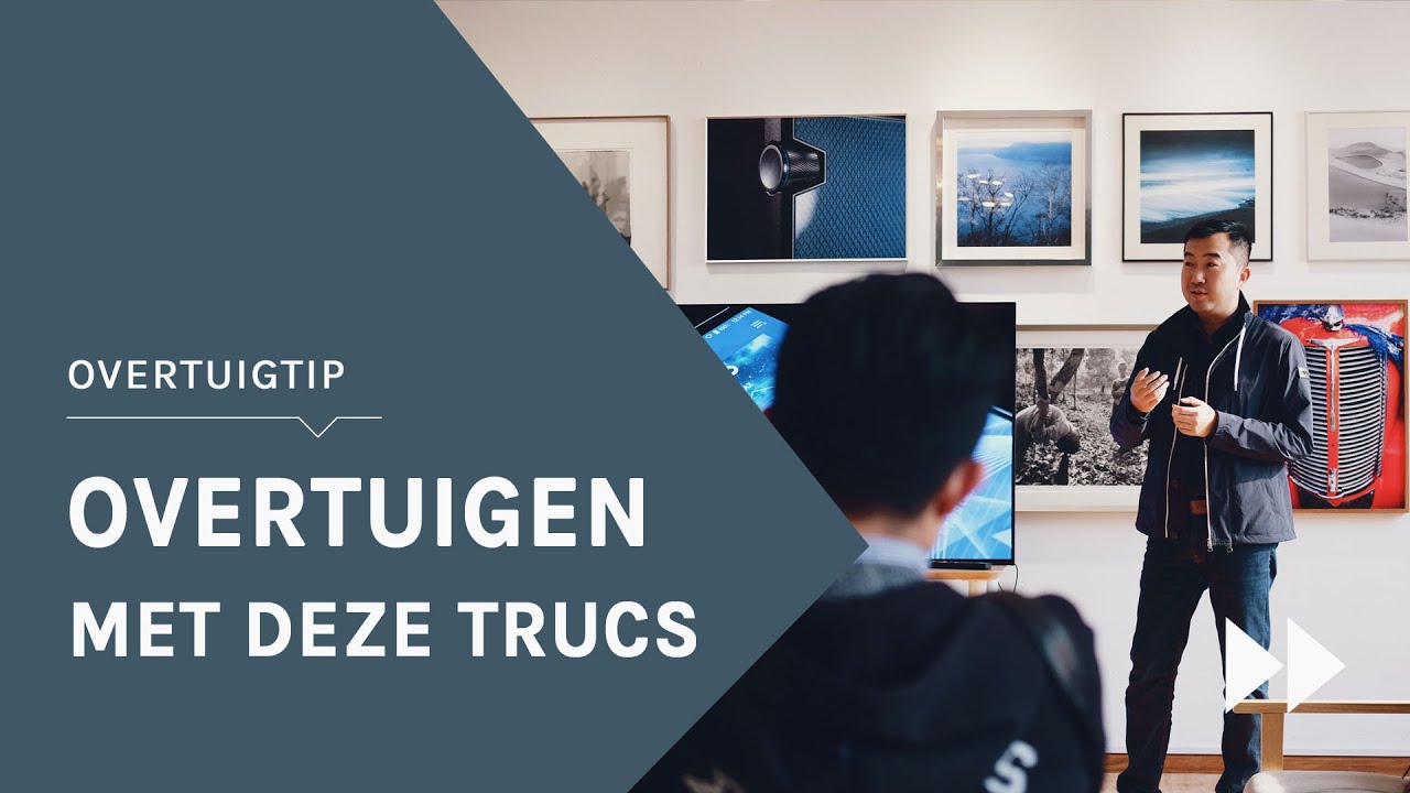 4 trucs die je overtuigend maken | Overtuigen