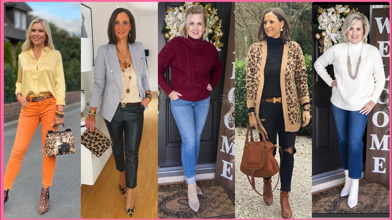Natural Older Women OVER 50 60 70 | New Trends Fashion For Women |Spring/Summer Fall Fashion 2026