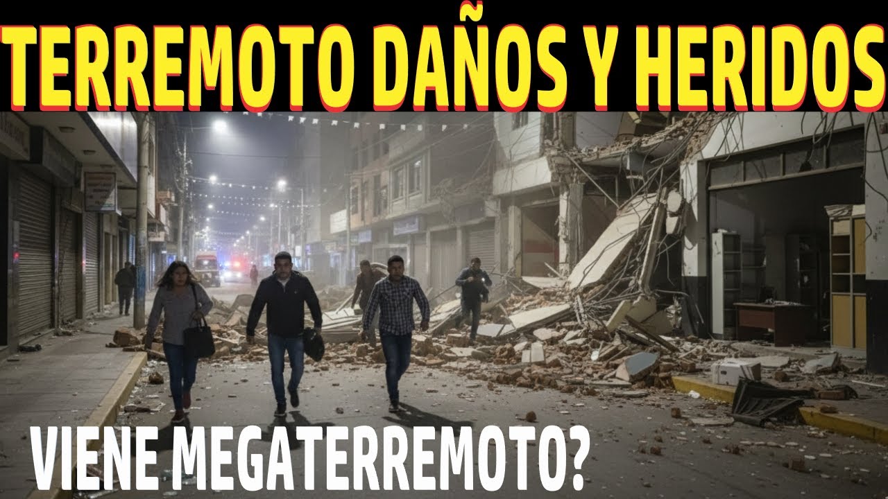 TERREMOTO PELIGROSO PUEDE DESPERTAR AL MEGATERREMOTO PREP&Aacute;RENSE AHORA
