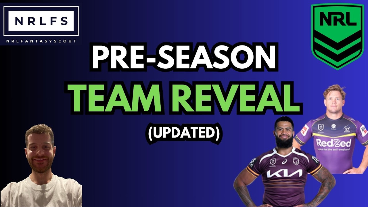 Artemis's UPDATED Pre-Season Team Reveal - NRL FANTASY 2026