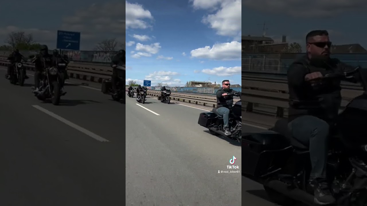 Hells Angels Duisburg Düsseldorf Ausfahrt 2023
