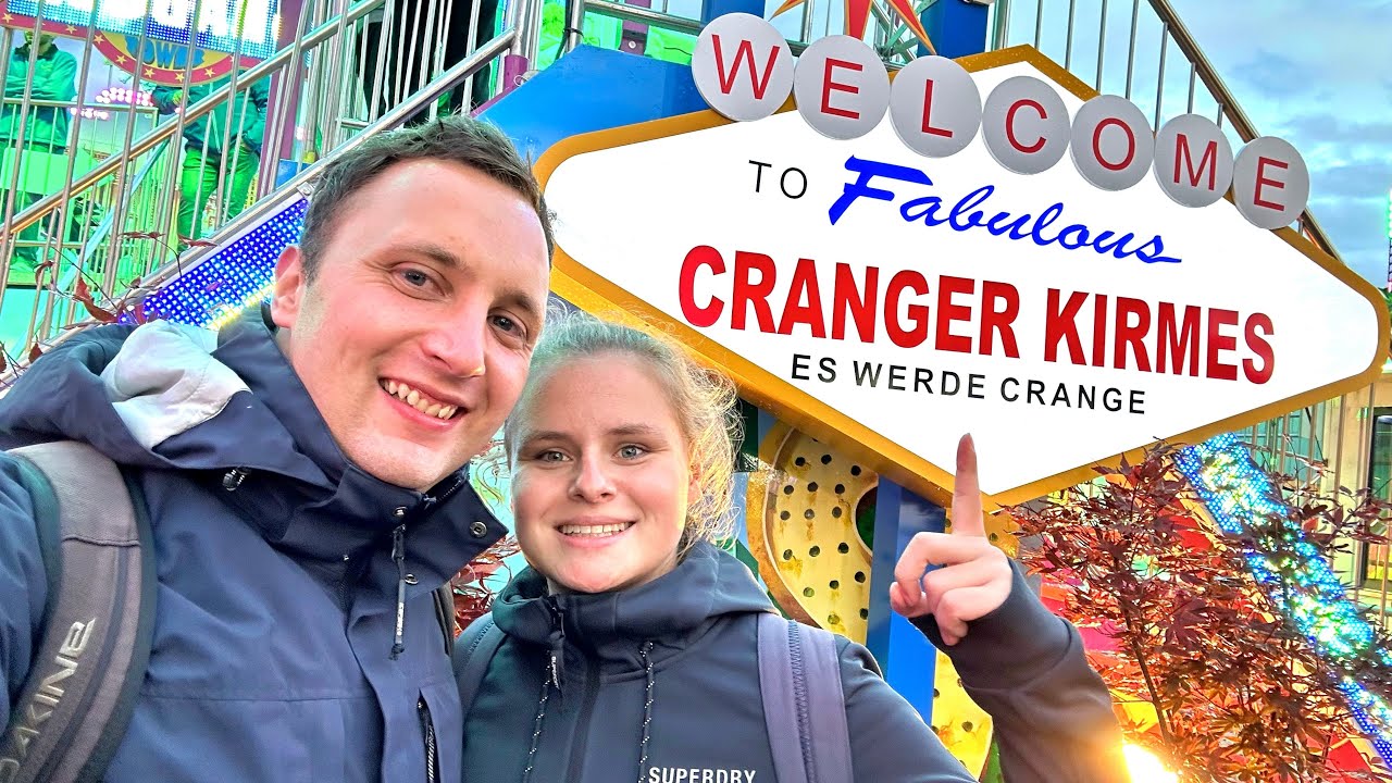 Cranger Kirmes 2023 - Die GR&Ouml;SSTE Kirmes in NRW bei REGEN! ☔️ | Vlog
