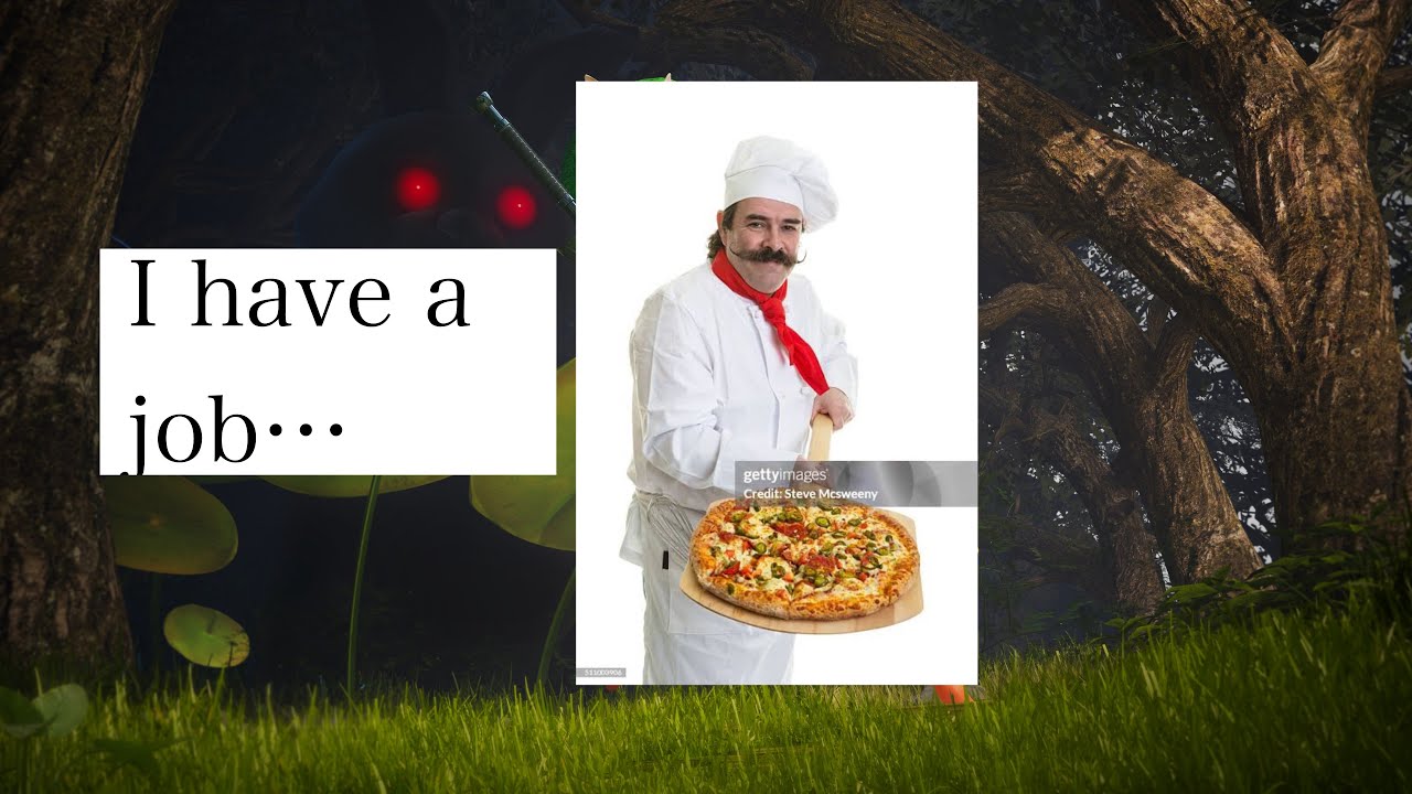 I got a job...