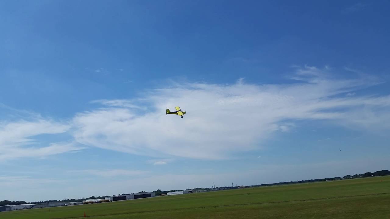 Kitfox Speedster Classic IV crashes at Jennings, LA Stearman Fly-In