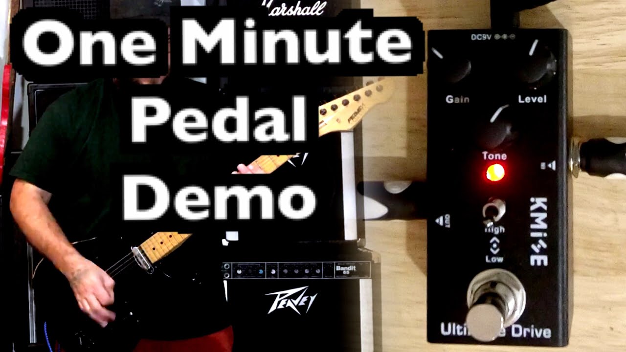 1 Minute Pedal Demo: Kmise Ultimate Drive