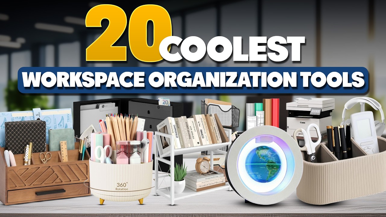 20 Coolest Workspace Organization Tools on Amazon Worth Buying