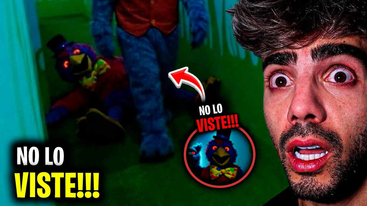 🔥DINDON ESCONDIDO! 100 COSAS Que No Viste (ME ESCONDÍ DE LOS ANIMATRONICOS) Teorias Fede vigevani
