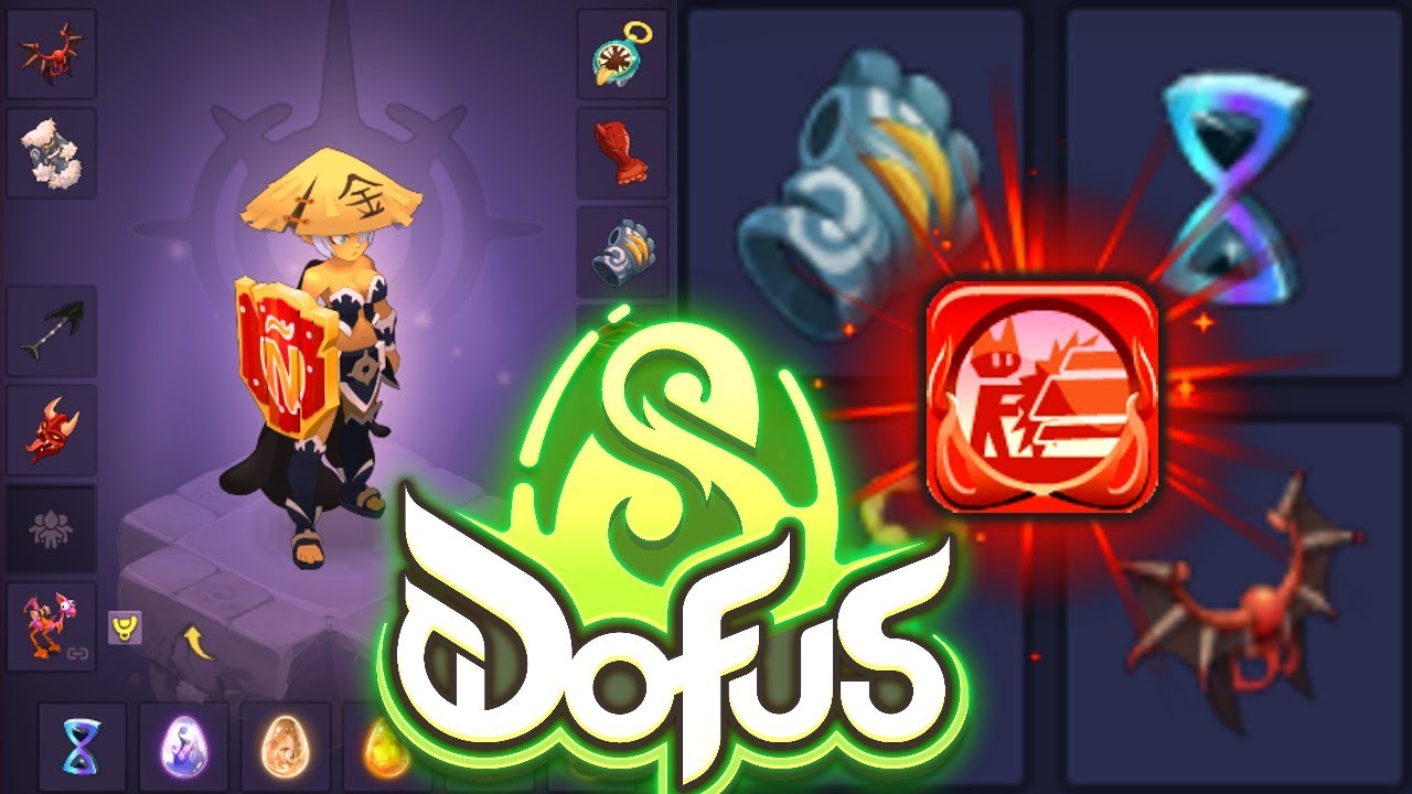 RAYONNANT 😂 !! New stuff feu contr&ocirc;le 200 soins Dofus 3.3
