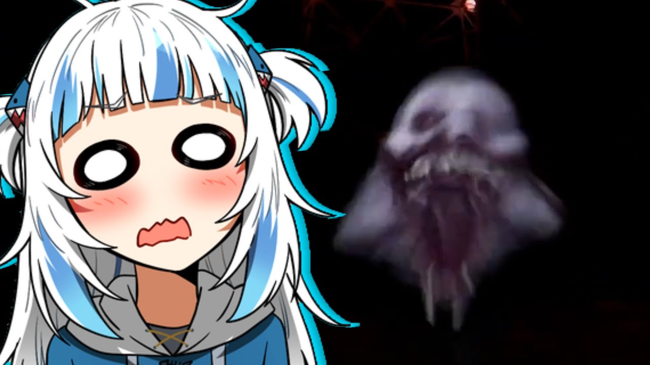Gura tried out Don't Scream and didn't went well...【Hololive Clip】