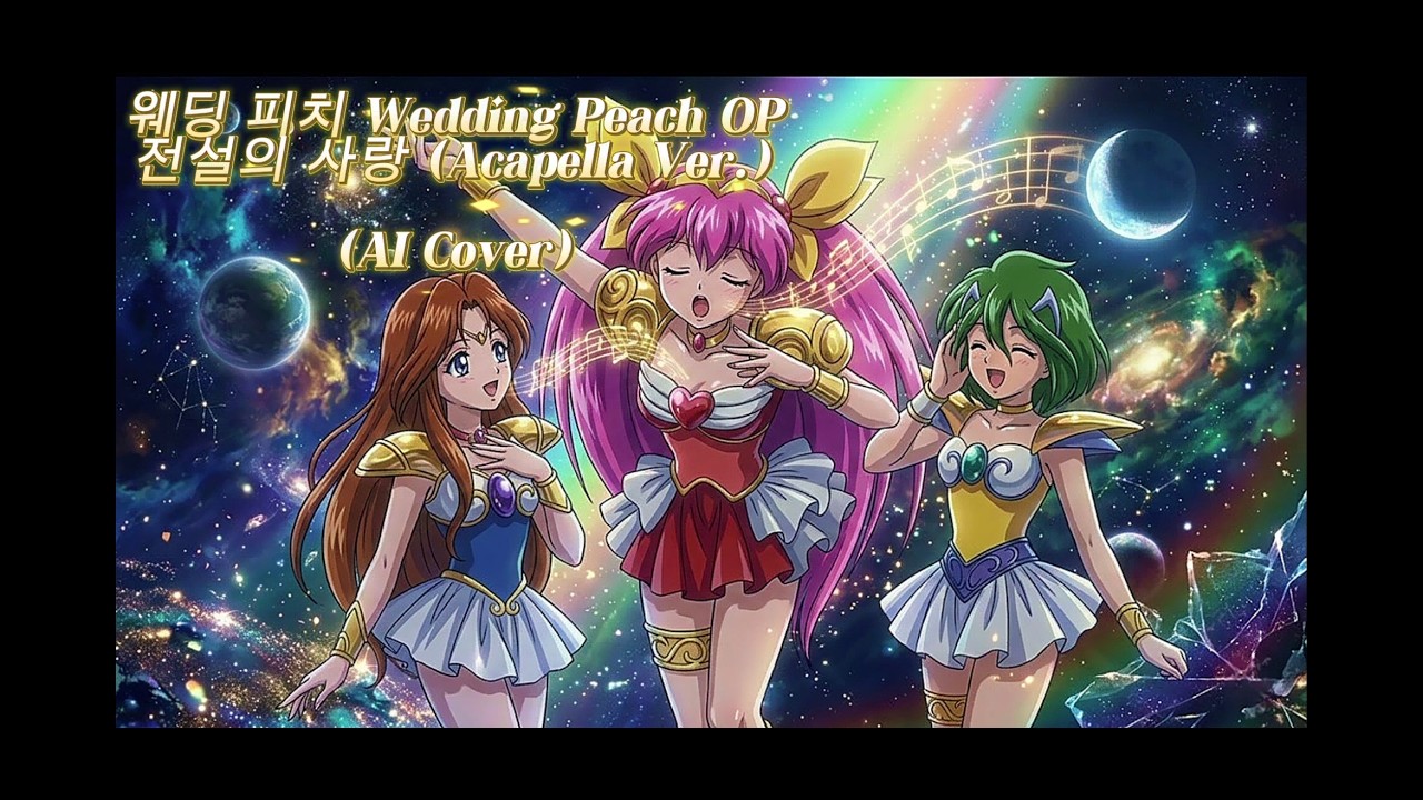 웨딩 피치 (Wedding Peach) OP - 전설의 사랑 (Acapella Ver.) (AI Cover)