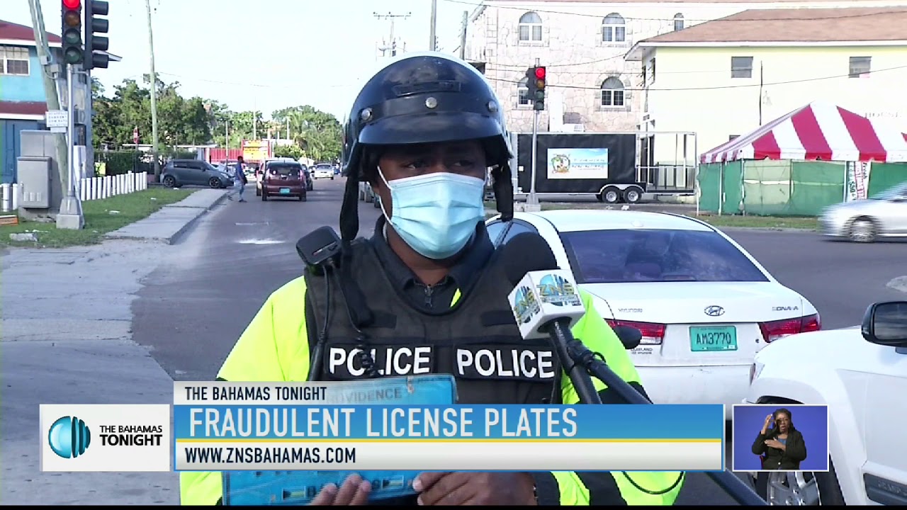 FRAUDULENT LICENSE PLATES