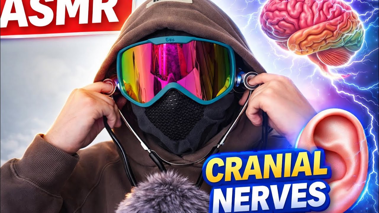 ASMR Examen de los NERVIOS CRANEALES en Español / Dav Asmr