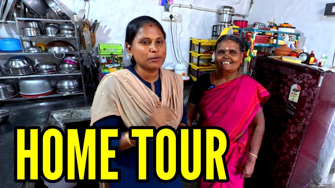 அத்தை வீடு 🛖 Home Tour |  நாங்களே கட்டிய வீடு🥰 | indiakutty #hometour #indiakutty