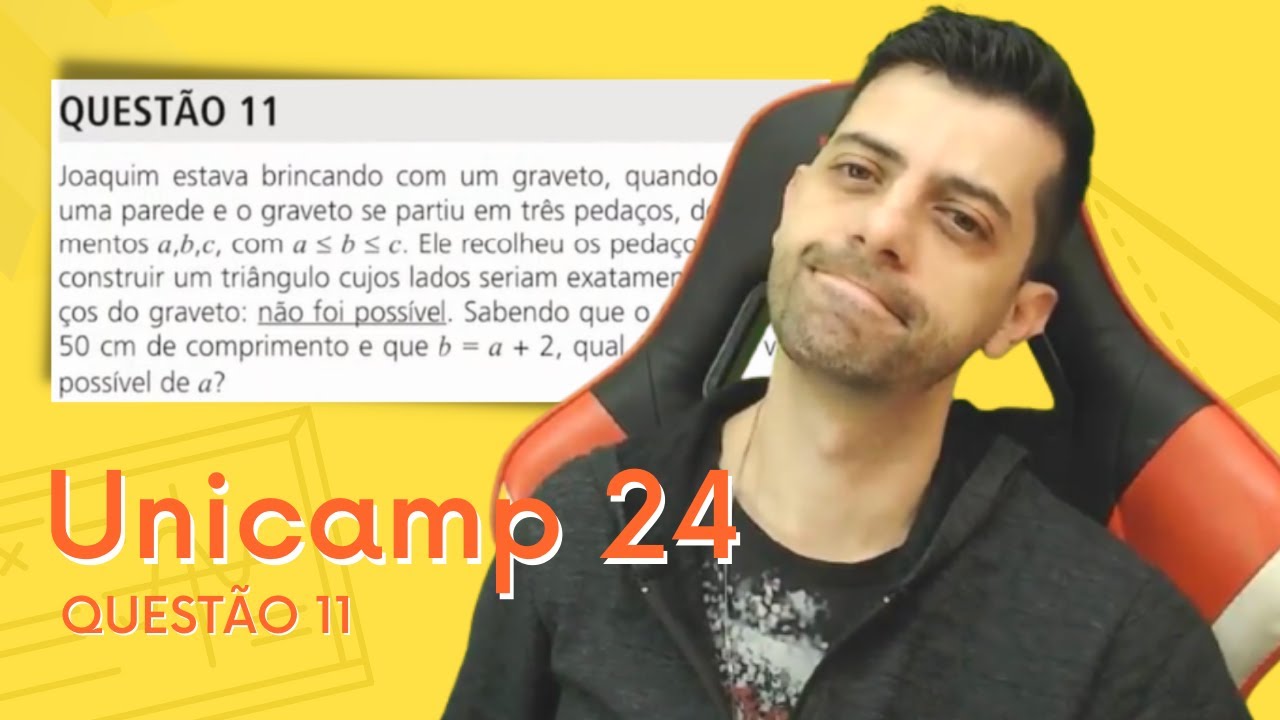 Unicamp 2024 - Q11 - Joaquim estava brincando com um graveto, quando acertou uma parede e o graveto