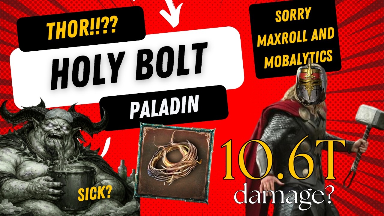 All Hail THOR: The Diablo Build You Didn’t Know You Needed. (NEW PALADIN BUILD)