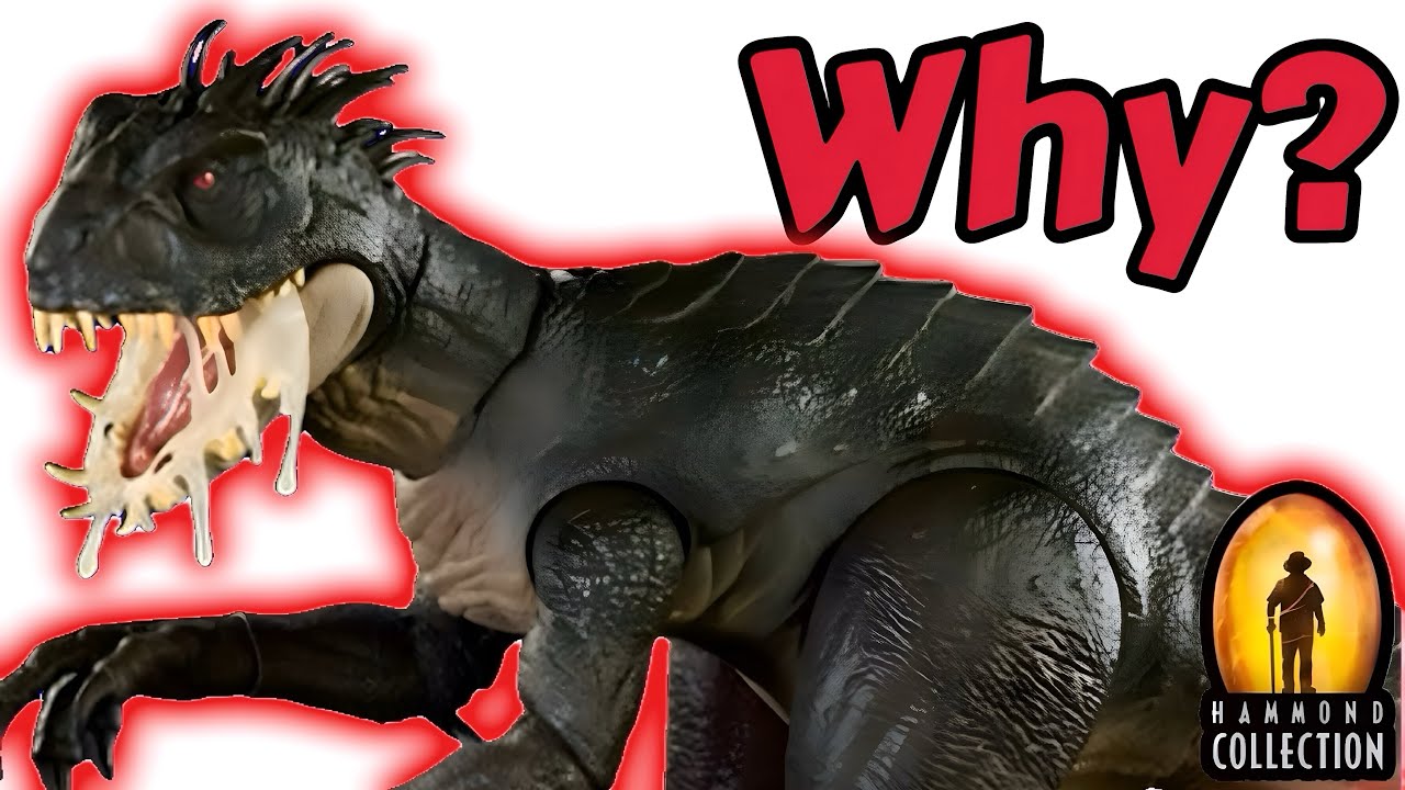 Uhhh..why? (Jurassic World Hammond Collection scorpius Rex!)