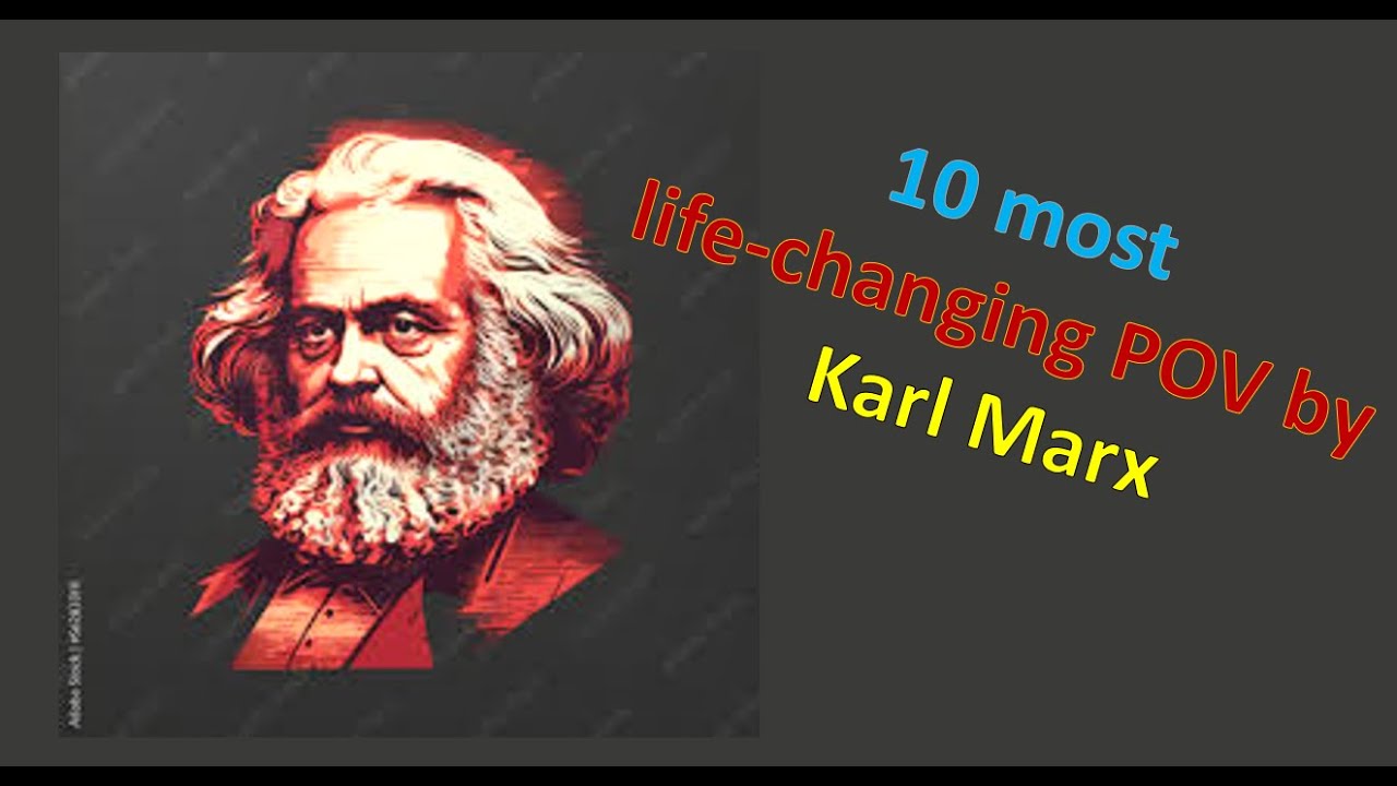Karl Marx's genius explorations.