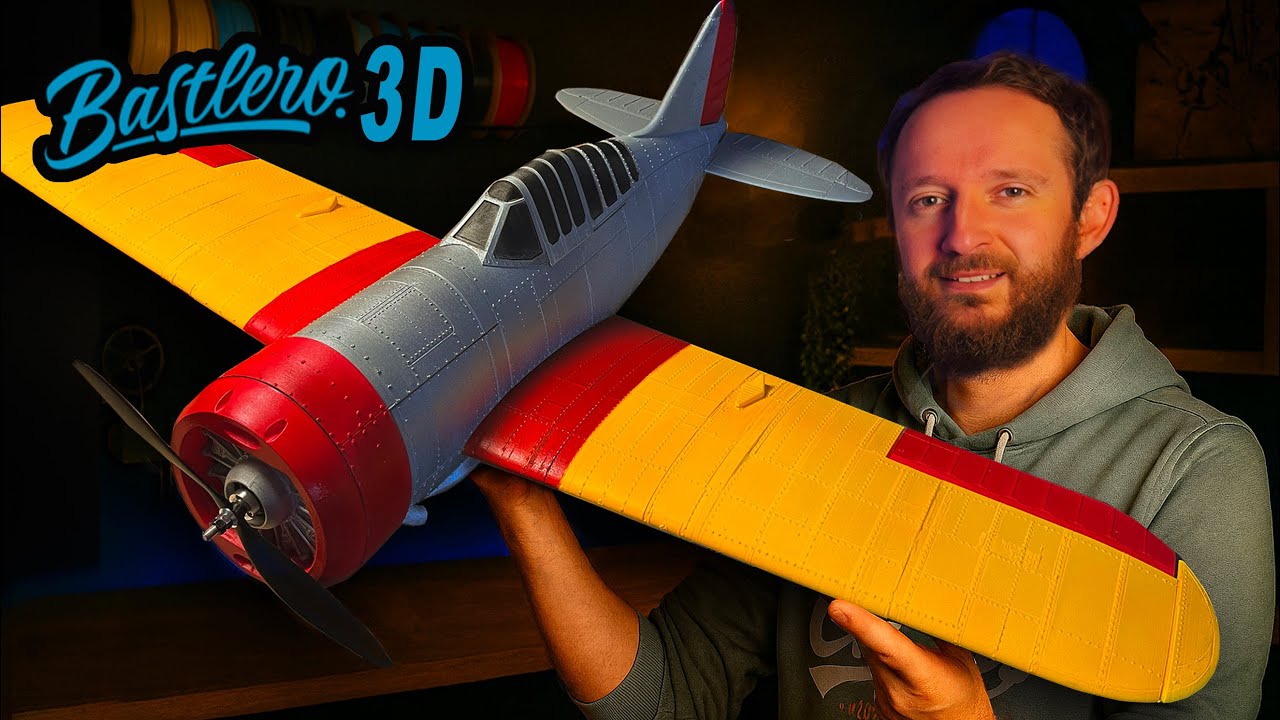 Un avion télécommandé imprimé en 3D - Brewster Buffalo F2A BASTLERO