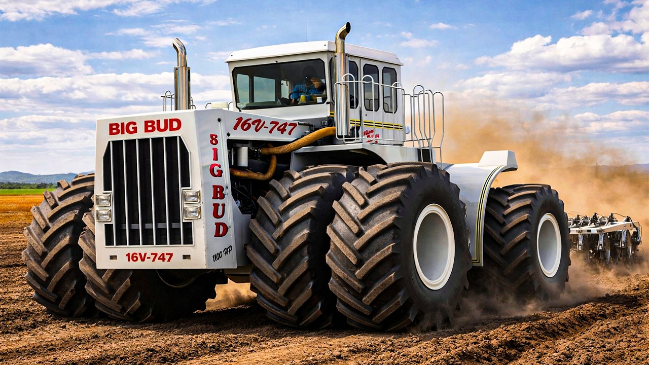 World Biggest & Most Powerful Tractors in the World (Torque Monsters!)
