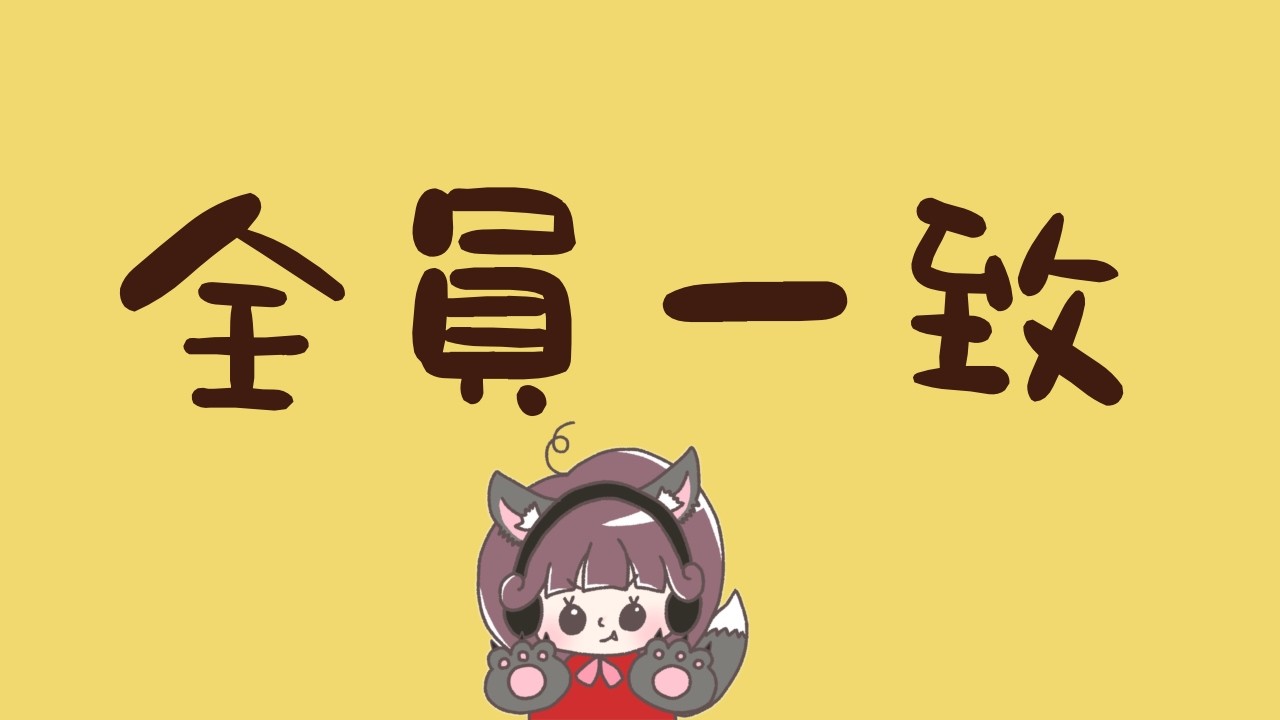 【全員一致ゲーム】心を合わせる時がきた【みなみなGame's】