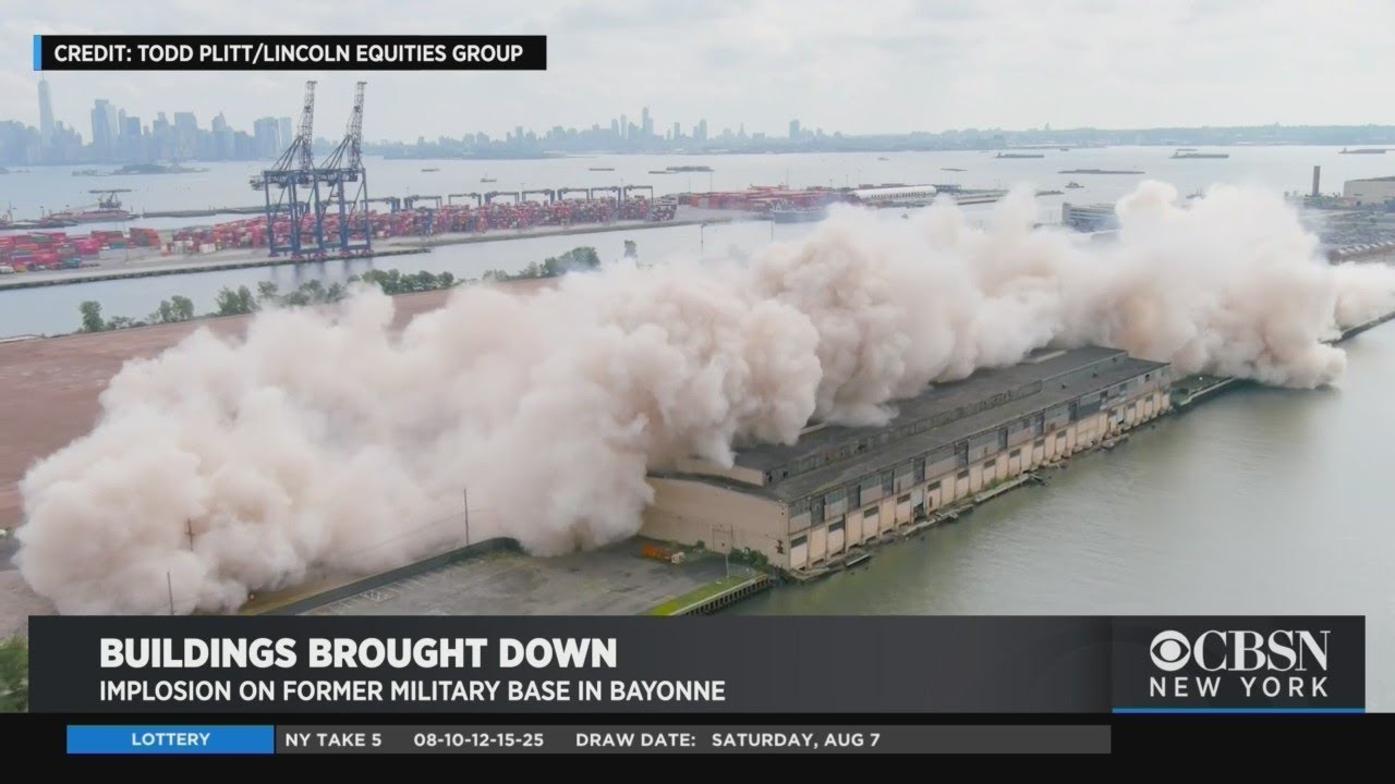 1940s Military Installation In Bayonne, N.J. Demolished