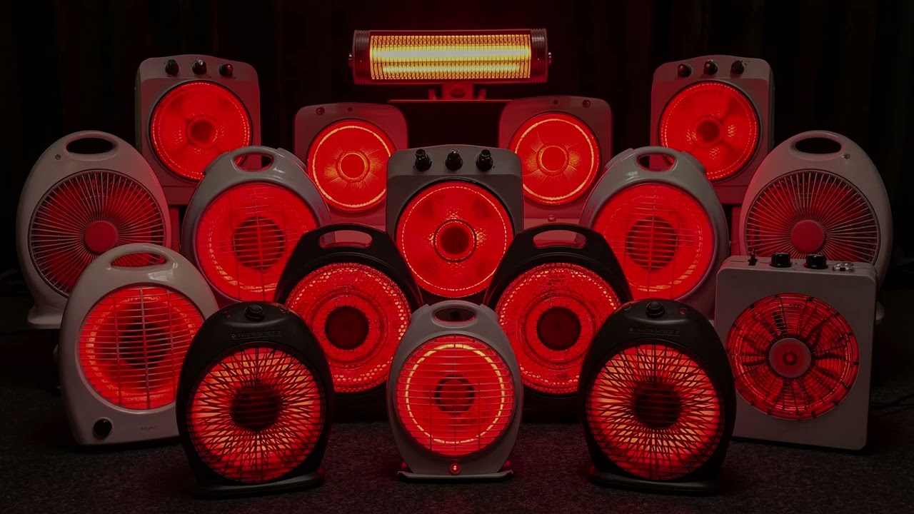 16 COZY Fan Heater Sounds and Deep Box Fan Noise to Shut Down Your Mind and Sleep Instantly | 528 Hz