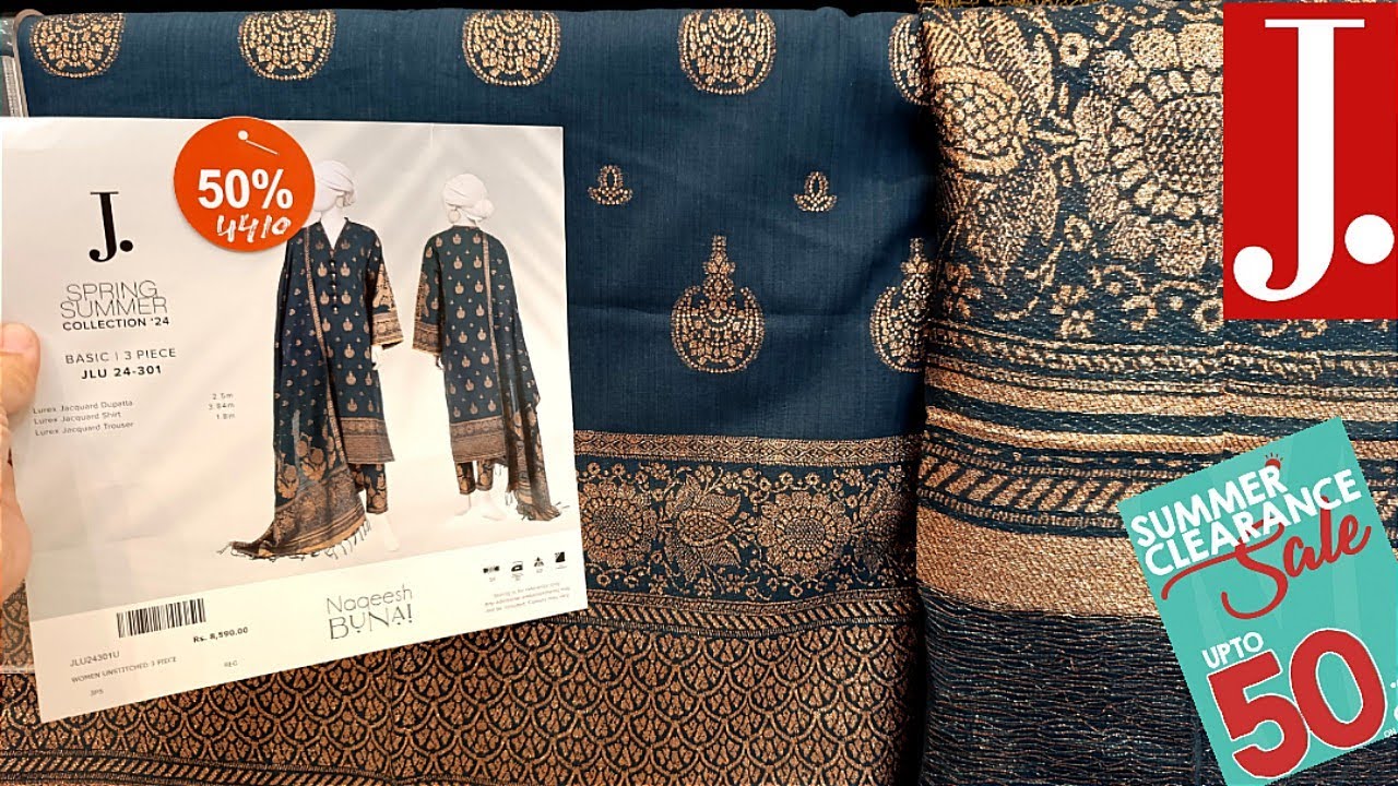 J.Summer Clearance Sale FLAT 50%OFF🔥J.Sale Today 2024🔥j.Unstitched on Sale
