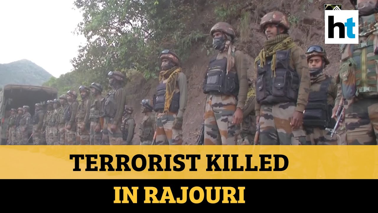 Terrorist killed in encounter with security forces in J&K's Rajouri