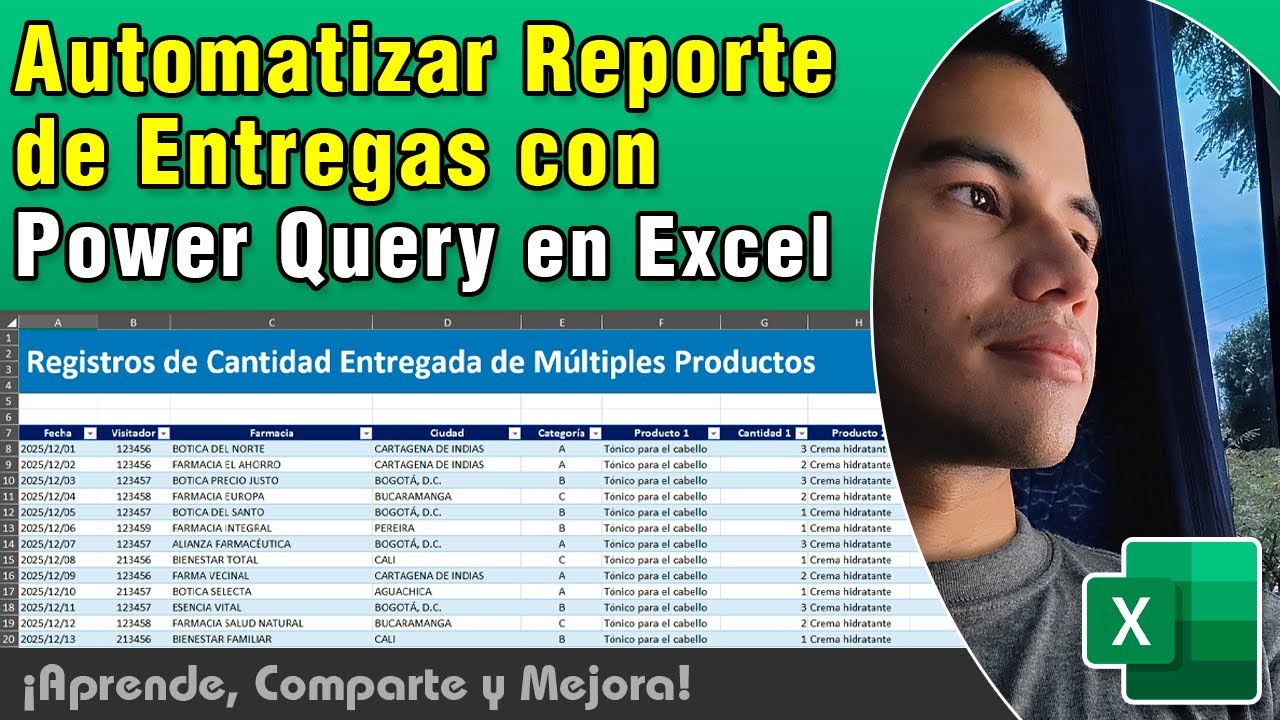 Automatizar Reporte de Entregas: Caso de Múltiples Productos en Power Query