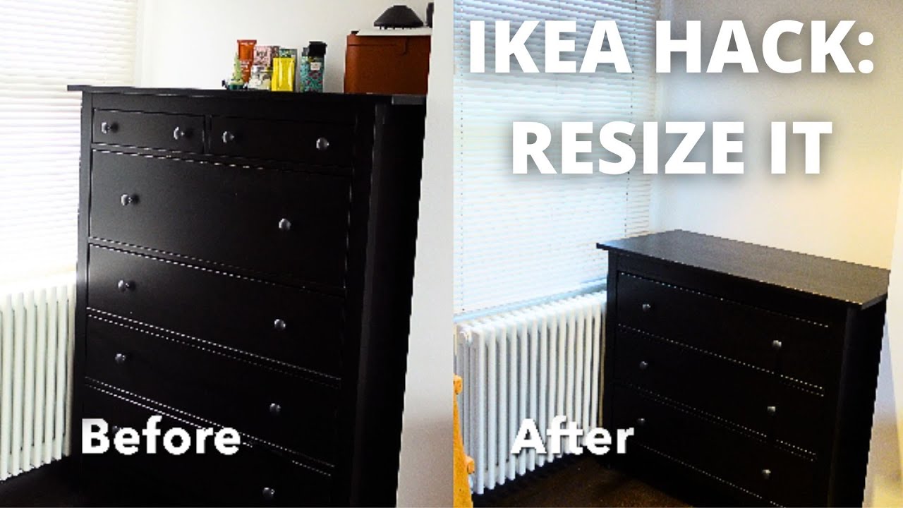 IKEA HACK (LITERALLY) CUSTOMISING FLAT-PACK FURNITURE TO FIT PERFECTLY