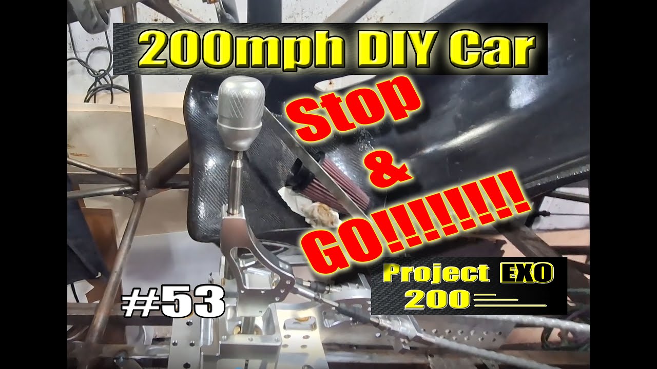 Home Building a Car - Fitting Gear Leaver, Handbrake & Injectors. Also chat about Autism & ADHD