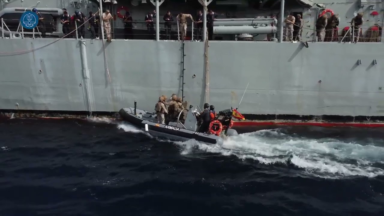 Sea Guardian: fragata Victoria adiestramiento EOS