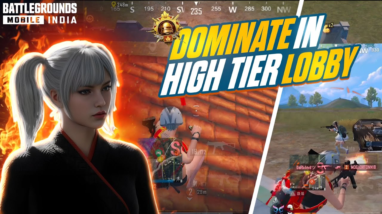 High Tier Lobby Domination 🏆 | BGMI Clutch 