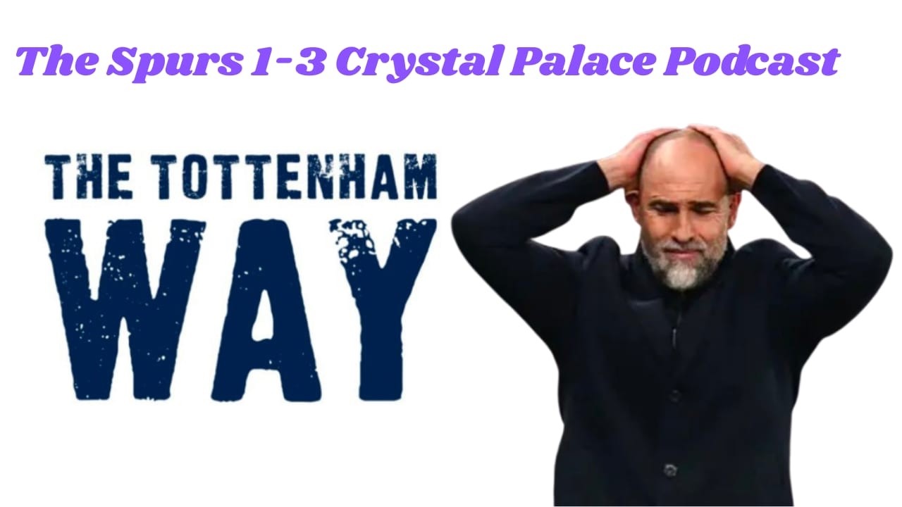 The Tottenham Way: The Spurs 1-3 Crystal Palace Podcast: Is it Igor Tudor out and Harry Redknapp in?