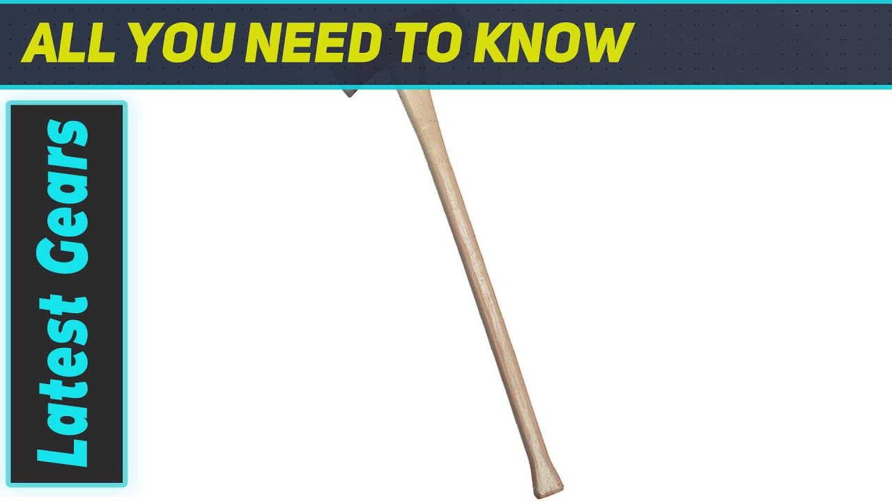 Council Tool 3.5 lb Michigan Pattern Double Bit Axe - The Best Axe for Cutting and Splitting