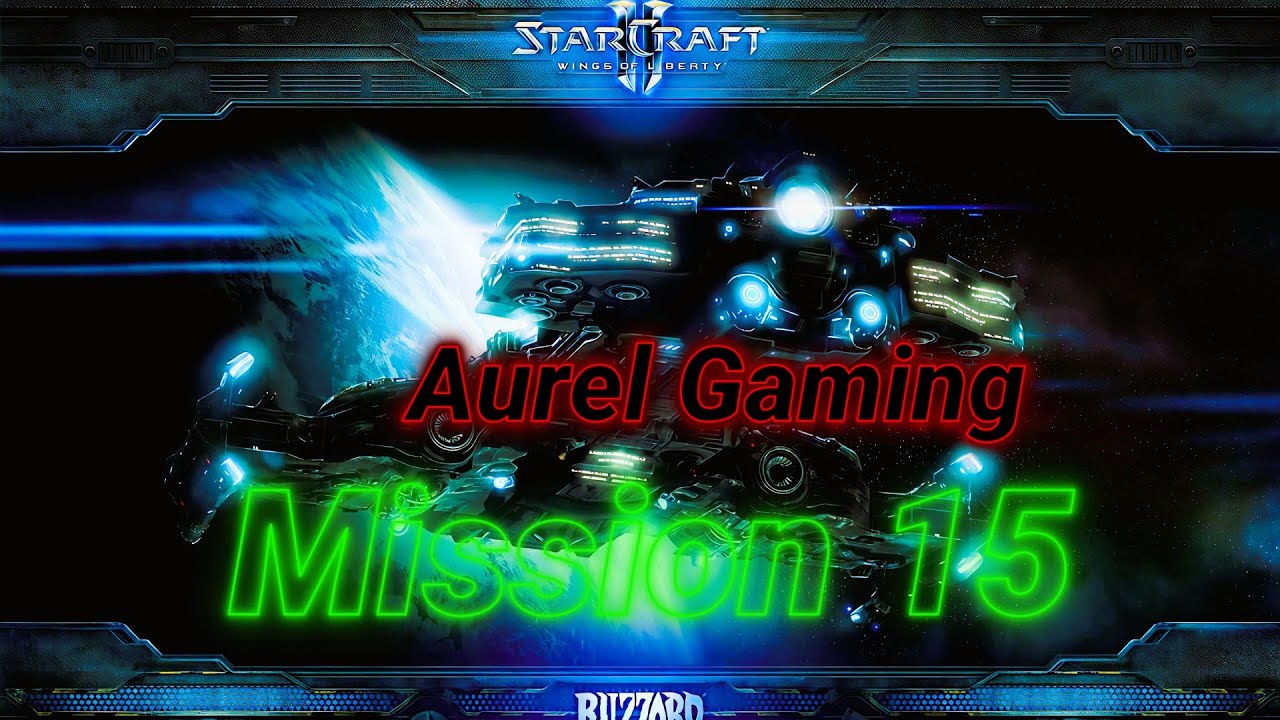 Starcraft 2 Wings of Liberty Mission 15 New Folsom- RTS-Story in 4K (Aurel Gaming Let’s Play)-dt.