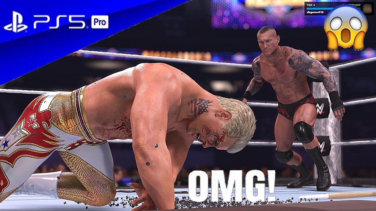 WWE 2K26 - Рэнди Ортон против Коди Роудса - ЧЕМПИОНАТ WWE - НА WRESTLEMANIA - PS5 4K
