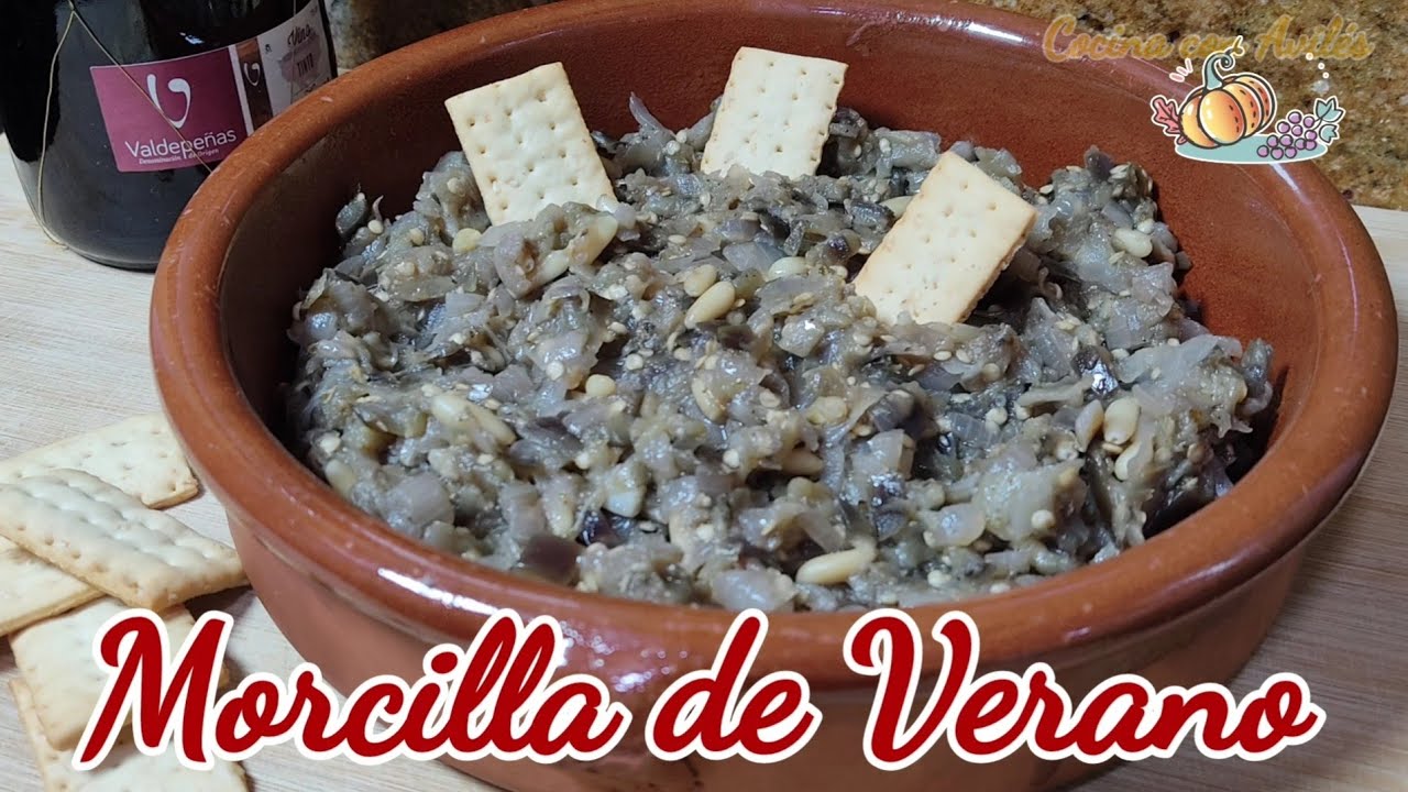 Morcilla de Verano o Falsa Morcilla típica receta de Murcia