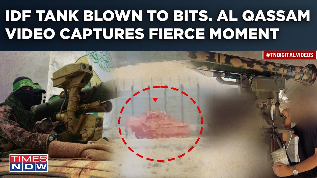 Israeli Army Vehicle Blown To Bits In Rafah| Al Qassam's Video Captures Fierce Moment| Blow to IDF?