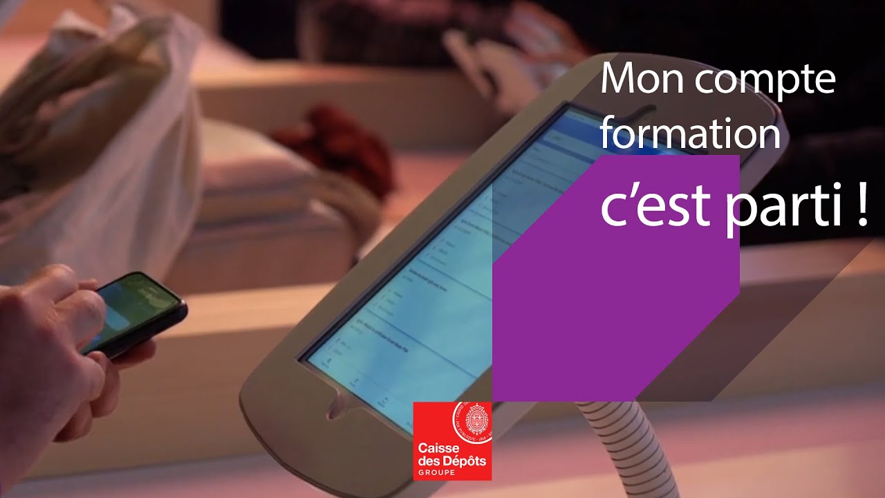 Mon compte formation : une appli et un site web au service de votre formation professionnelle