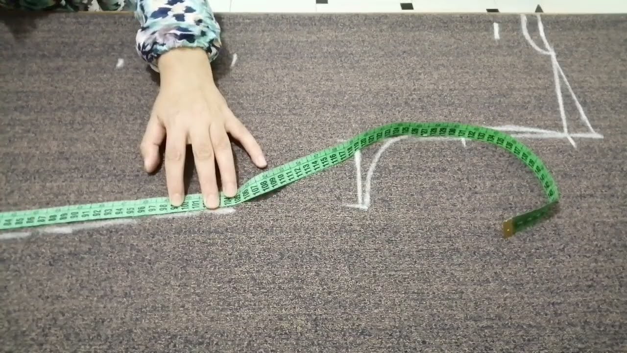 طريقة فصالة جلابة مونطو بالسلسلة مخفية