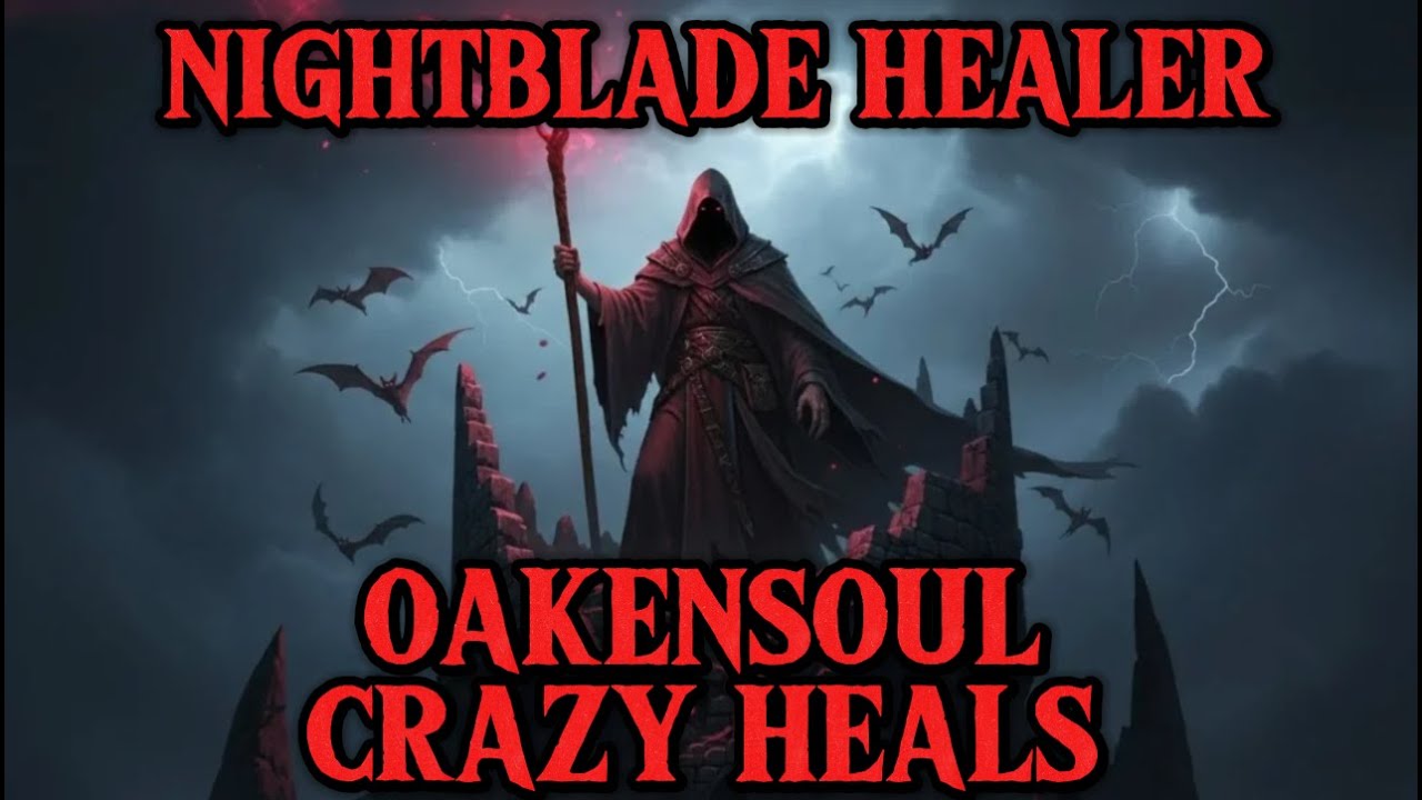 ESO PVP | OAKENSOUL NIGHTBLADE HEALER | BUILD & GAMEPLAY