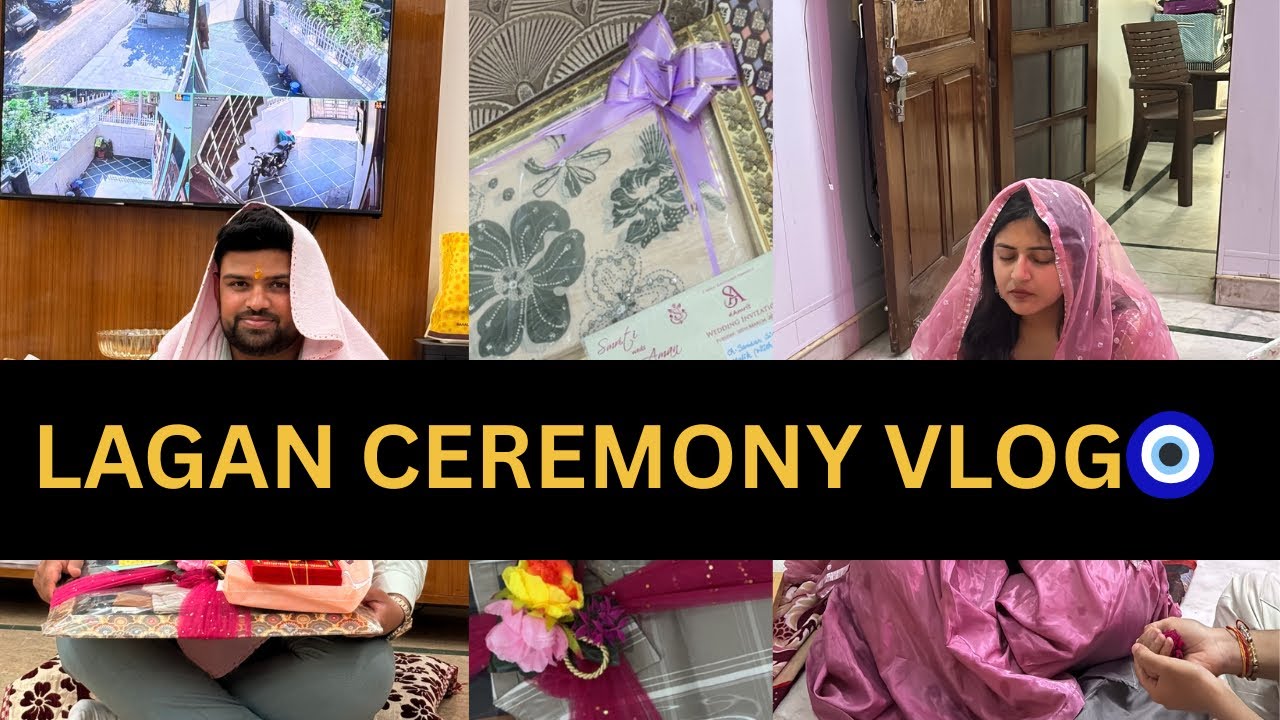 Lagan Ceremony Vlog | Sister Wedding Functions Begin 💍 | Emotional & Fun Moments