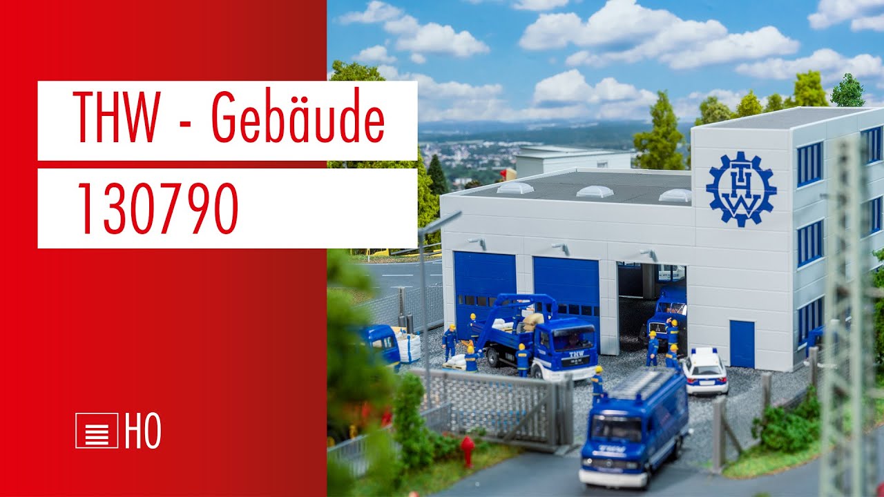 FALLER - THW-Geb&auml;ude - H0 - 130790