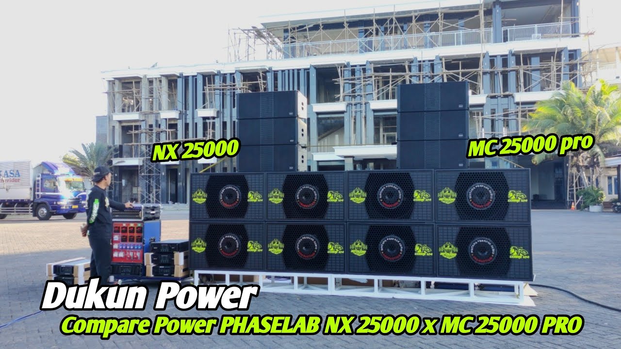 Compare Power Balap Phaselab NX 25000 dg MC 25000 pro langsung sama dukun nya..Mantap yg mana??