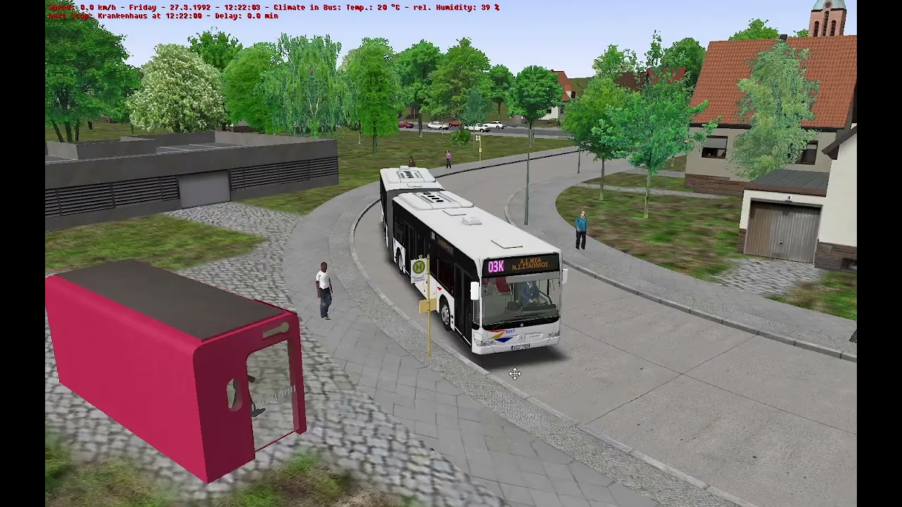 OMSI 2 GR Mercedes-Benz Citaro G FL Oasth repaint 3K